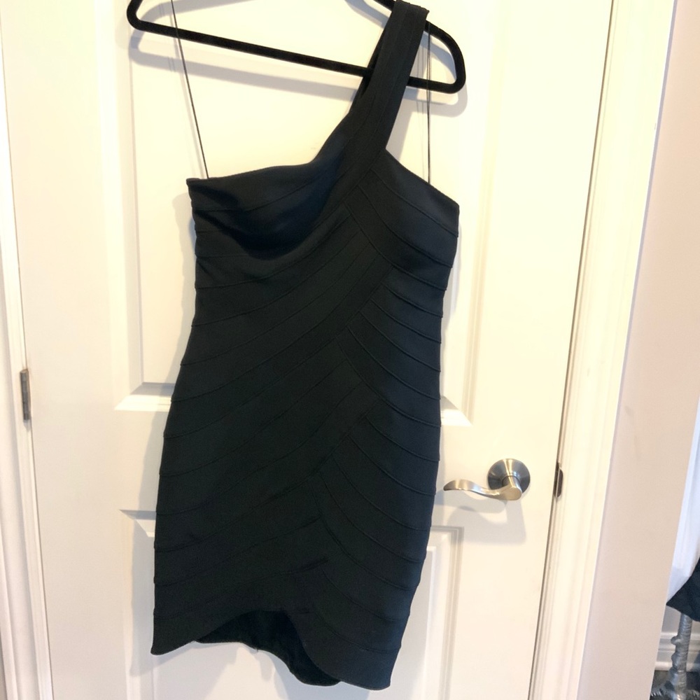 Aidan Mattox one should black dress NWT